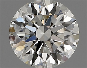 Picture of Natural Diamond 0.71 Carats, Round with Excellent Cut, G Color, IF Clarity and Certified by IGI