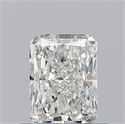 Diamante Natural 0.51 quilates, Radiante , Color I, claridad VVS1 y certificado GIA