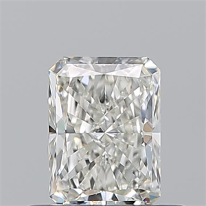 Foto Diamante Natural 0.51 quilates, Radiante , Color I, claridad VVS1 y certificado GIA de