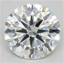 Lab Grown Diamond 11.08 Carats, Round with Ideal Cut, E Color, VS1 Clarity and Certified by IGI