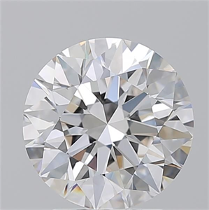 Picture of Natural Diamond 3.02 Carats, Round with Excellent Cut, H Color, VVS1 Clarity and Certified by GIA