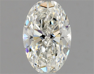 Picture of Natural Diamond 0.90 Carats, Oval with  Cut, I Color, VVS1 Clarity and Certified by GIA