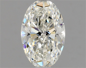 Picture of Natural Diamond 0.90 Carats, Oval with  Cut, I Color, VVS1 Clarity and Certified by GIA