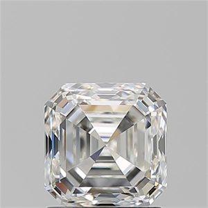 Foto Diamante Natural 1.50 quilates, Asscher , Color I, claridad VVS2 y certificado GIA de