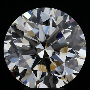 Picture of Natural Diamond 4.07 Carats, Round with Excellent Cut, J Color, VVS2 Clarity and Certified by GIA