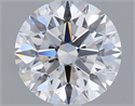 Del inventario de diamantes de laboratorio, 1.55 quilates, Redondo , Color D, claridad VVS1 y certificado IGI