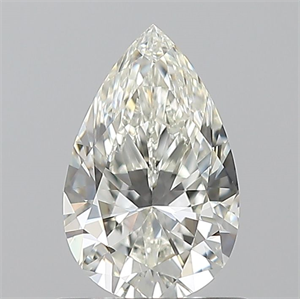 Picture of Natural Diamond 0.70 Carats, Pear with  Cut, I Color, VS1 Clarity and Certified by GIA