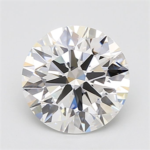 Picture of Lab Grown Diamond 4.36 Carats, Round with Ideal Cut, E Color, VVS1 Clarity and Certified by IGI