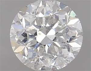 Picture of Natural Diamond 1.00 Carats, Round with Fair Cut, G Color, SI2 Clarity and Certified by HRD