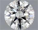 Diamante Natural 0.51 quilates, Redondo , Color F, claridad VS1 y certificado GIA