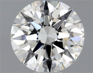 Foto Diamante Natural 0.51 quilates, Redondo , Color F, claridad VS1 y certificado GIA de