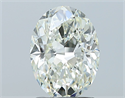 Natural Diamond 1.70 Carats, Oval with  Cut, I Color, IF Clarity and Certified by IGI