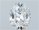 Diamante Natural 0.90 quilates, Ovalado , Color D, claridad SI1 y certificado GIA