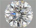 Del inventario de diamantes de laboratorio, 2.02 quilates, Redondo , Color E, claridad VS1 y certificado IGI
