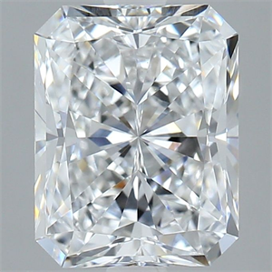 Picture of Natural Diamond 2.07 Carats, Radiant with  Cut, D Color, VS2 Clarity and Certified by GIA