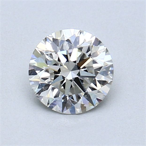 Picture of Natural Diamond 0.70 Carats, Round with Excellent Cut, I Color, SI1 Clarity and Certified by GIA