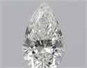 Diamante Natural 0.50 quilates, De pera , Color G, claridad SI1 y certificado GIA