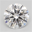 Natural Diamond 0.52 Carats, Round with Excellent Cut, E Color, SI1 Clarity and Certified by GIA