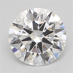 Picture of Natural Diamond 0.52 Carats, Round with Excellent Cut, E Color, SI1 Clarity and Certified by GIA