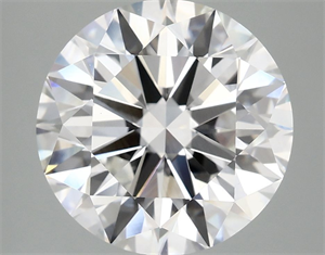 Picture of Lab Grown Diamond 5.07 Carats, Round with Excellent Cut, E Color, VS1 Clarity and Certified by IGI