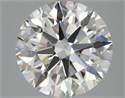 Del inventario de diamantes de laboratorio, 3.55 quilates, Redondo , Color H, claridad VS1 y certificado IGI