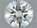 Natural Diamond 1.30 Carats, Round with Excellent Cut, J Color, VS1 Clarity and Certified by IGI