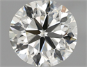 Natural Diamond 0.90 Carats, Round with Very Good Cut, K Color, VS1 Clarity and Certified by GIA