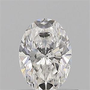 Picture of Natural Diamond 0.52 Carats, Oval with  Cut, F Color, VS2 Clarity and Certified by GIA