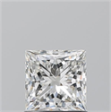 Diamante Natural 1.01 quilates, Princesa , Color H, claridad VS1 y certificado GIA