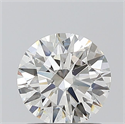 Natural Diamond 1.02 Carats, Round with Excellent Cut, I Color, VS2 Clarity and Certified by GIA