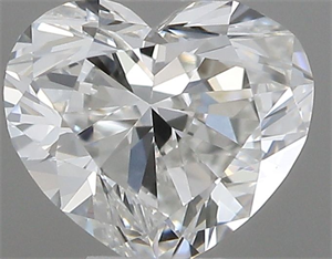 Picture of Natural Diamond 0.40 Carats, Heart with  Cut, G Color, VVS1 Clarity and Certified by GIA