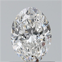 Diamante Natural 0.70 quilates, Ovalado , Color E, claridad VS2 y certificado GIA