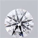 Del inventario de diamantes de laboratorio, 1.22 quilates, Redondo , Color D, claridad IF y certificado IGI