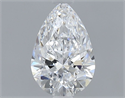 Diamante Natural 0.70 quilates, De pera , Color D, claridad VS2 y certificado GIA
