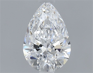 Foto Diamante Natural 0.70 quilates, De pera , Color D, claridad VS2 y certificado GIA de