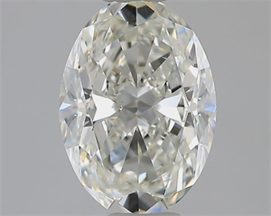 Foto Diamante Natural 1.40 quilates, Ovalado , Color I, claridad SI1 y certificado GIA de