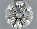 Natural Diamond 0.80 Carats, Round with Excellent Cut, K Color, SI1 Clarity and Certified by GIA