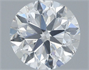 Natural Diamond 0.50 Carats, Round with Very Good Cut, E Color, SI2 Clarity and Certified by GIA