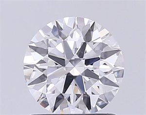 Picture of Lab Grown Diamond 1.01 Carats, Round with Ideal Cut, D Color, VS1 Clarity and Certified by IGI