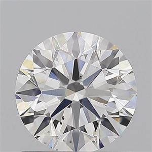 Picture of Natural Diamond 1.07 Carats, Round with Excellent Cut, G Color, SI1 Clarity and Certified by GIA