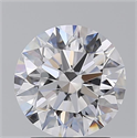 Natural Diamond 2.03 Carats, Round with Excellent Cut, D Color, VVS1 Clarity and Certified by GIA
