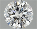 Del inventario de diamantes de laboratorio, 2.08 quilates, Redondo , Color D, claridad VVS2 y certificado IGI