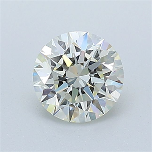 Foto Diamante Natural 0.60 quilates, Redondo , Color K, claridad VS1 y certificado GIA de