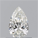 Diamante Natural 0.50 quilates, De pera , Color I, claridad VVS1 y certificado GIA
