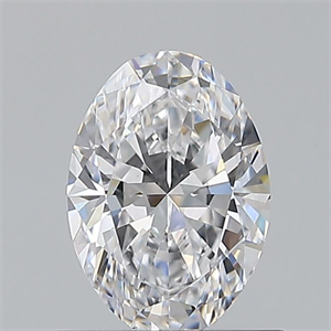 Picture of Natural Diamond 0.70 Carats, Oval with  Cut, D Color, VS2 Clarity and Certified by GIA