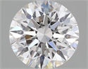 Lab Grown Diamond 1.10 Carats, Round with Excellent Cut, D Color, VS1 Clarity and Certified by IGI