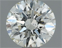 Diamante Natural 0.53 quilates, Redondo , Color K, claridad VS2 y certificado IGI