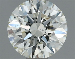 Foto Diamante Natural 0.53 quilates, Redondo , Color K, claridad VS2 y certificado IGI de