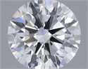 Lab Grown Diamond 0.71 Carats, Round with Ideal Cut, D Color, IF Clarity and Certified by IGI