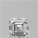 Natural Diamond 1.02 Carats, Asscher with  Cut, F Color, VS1 Clarity and Certified by GIA